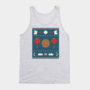 Mid Autumn Festival Knit Tank Top